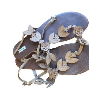 Olsenboye size 8.5 brown sandals new never worn